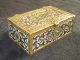 Cairoware Mamluk Revival Koran Box Or Jewelry Caskett Metalware photo 3