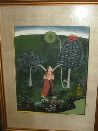 Ragamala Miniature Painting From India photo