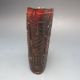 Old Antiques Chinese 100% Ox Horn Hand Carved Jiao Cup Nr/nc2025 Other photo 4
