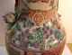 Chinese Qianlong Famille Rose Vase With Figures And Pomegranate Handles Vases photo 2