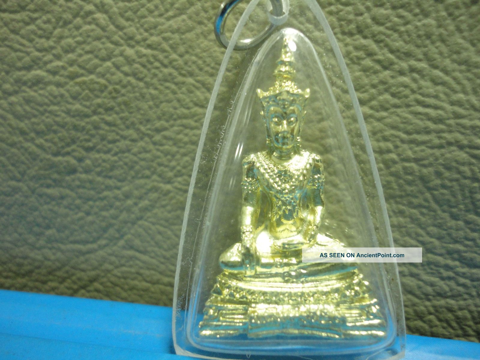 Holy Buddha Wealth Rich Lucky Charm Thai Amulet Amulets photo