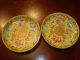 Antique Pair Chinese Imperial Famille Rose Saucer Plate,  Guangxu Plates photo 3