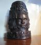 Khmer Hard Wood Carving Statue Of Angkor Thom (brahma) From Cambodia Statues photo 1