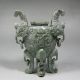 Chinese Hand - Crafted Carved Jade 10 Rings Incense Burner Incense Burners photo 4