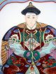 Antique Chinese Asian Large Famille Rose Emperor Signed Charger Plates photo 5
