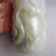 Antique Chinese Hetian Jade Carved Pine Brush Pot Nr Other photo 11