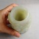 Antique Chinese Hetian Jade Carved Pine Brush Pot Nr Other photo 5