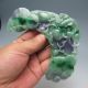 100% Natural Jadeite A Jade Hand - Carved Statues - - Ruyi/lingzhi&pixiu Nr/pc2010 Other photo 4