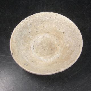 E795: Japanese Oldest Pottery Excavated Bowl Yama - Chawan Over 800 Years Ago photo