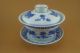 Chinese Blue White Porcelain Dragon Tea Bowl With Saucer Bowls photo 6