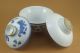 Chinese Blue White Porcelain Dragon Tea Bowl With Saucer Bowls photo 8