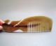 Chinese 100% Ox Horn Carved Phoenix Comb Other photo 2