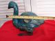 18th C Chinese Cloisonne Bronze Chicken With Lid Other photo 2