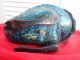 18th C Chinese Cloisonne Bronze Chicken With Lid Other photo 3