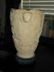 Antique/vintage Large Hand Carved Ox Bone Vase Circa Late 1900 - Signed Vases photo 1