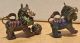 Pair Vintage Chinese Cloisonne Fu Foo Dogs Very Small 2 
