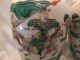 Pr Chinese Porcelain Jars Painted With Warriors In Famille Verte Colourse20thc Porcelain photo 3