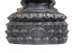 Chinese Clay Incense Burner,  Kwan - Yin Statue&lotus Base Other photo 2