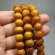Hand Carved Chinese Ox Bone 12mm 108 Beads Buddhist Prayer Bead Necklace Necklaces & Pendants photo 3