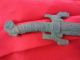 Chinese Bronze Collection Ancient Unique Knife &sword With Teeth Carving &b10 Other photo 3