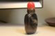 Chinese Black Shadow Agate Snuff Bottle 19 Century Snuff Bottles photo 8