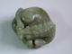 Chinese Jade Carved Crouching Horse Other photo 1