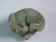 Chinese Jade Carved Crouching Horse Other photo 2