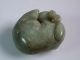 Chinese Jade Carved Crouching Horse Other photo 3