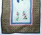 Antique Vintage Chinese Silk Satin Stitch Hand Embroiedry Floral Panel Tapestry Other photo 9