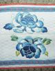 Antique Vintage Chinese Silk Satin Stitch Hand Embroiedry Floral Panel Tapestry Other photo 4