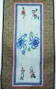 Antique Vintage Chinese Silk Satin Stitch Hand Embroiedry Floral Panel Tapestry Other photo 5