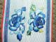 Antique Vintage Chinese Silk Satin Stitch Hand Embroiedry Floral Panel Tapestry Other photo 6