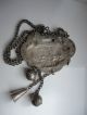 Antique Chinese Silver - Necklace - Pendant - Unusual - Massive 64grm Bells Etc Necklaces & Pendants photo 1