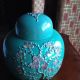 Antique/vintage Chinese Porcelain Handpainted Covered Jar Republic Period Other photo 1