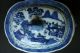 Antique Chinese 18thc Blue And White Terrine Porcelain photo 1