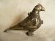Antique Islamic Bronze Bird Statue Middle East photo 1