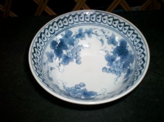 Antique Chinese Porcelain Blue And White Bowl photo
