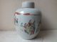 Antique Chinese Porcelain Coloruful Figural Figural Small Vase And Cover Vases photo 5
