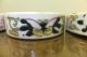 Antique Chinese Export Porcelain Stack Box Pot Old Hand Painted Butterflies Other photo 10