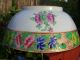 Antique Chinese Export Footed Bowl Porcelain Famille Rose Enameled Flowers Gold Bowls photo 5