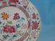 Fine Antique Chinese Porcelain Famille Rose Plate W/ Flowers Qianlong Period Plates photo 5