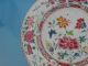 Fine Antique Chinese Porcelain Famille Rose Plate W/ Flowers Qianlong Period Plates photo 8
