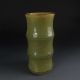 Green Glaze Bamboo Pen Container Jingdezhen Ceramic 14 Vases photo 1