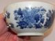 Vintage Chinese Porcelain Export Blue & White Covered Dish - Bowl,  Lid,  Oriental Bowls photo 6