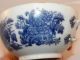 Vintage Chinese Porcelain Export Blue & White Covered Dish - Bowl,  Lid,  Oriental Bowls photo 7