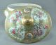 A Huge/beautiful Chinese 19c Rose Medallion Tureen Bowls photo 5