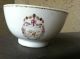 Chinese 1800s Famille Rose Export Bowl (with Coat Of Arms) Bowls photo 2