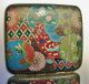 Chinese Antique Cloisonne Cig Case - Excellent Craftsmanship - Quality Art Boxes photo 11