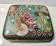 Chinese Antique Cloisonne Cig Case - Excellent Craftsmanship - Quality Art Boxes photo 7