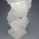 100% Natural Afghan Jade Hand - Carved Statue - - - Fish & Lotus Root Nr/xy1804 Other photo 1
